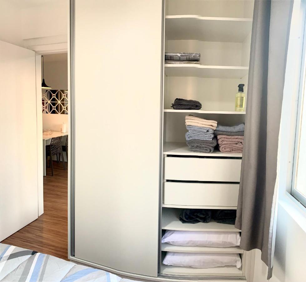 707- Apartamento Encantador, Amplo E Decorado, Quarto, Sala, Cozinha, Mobiliario Moderno, Cozinha Completa Com Utensilios , Excelente Vista Da Cidade E Localizacao Privelegiada No Bairro Bigorrilho Curitiba Bagian luar foto