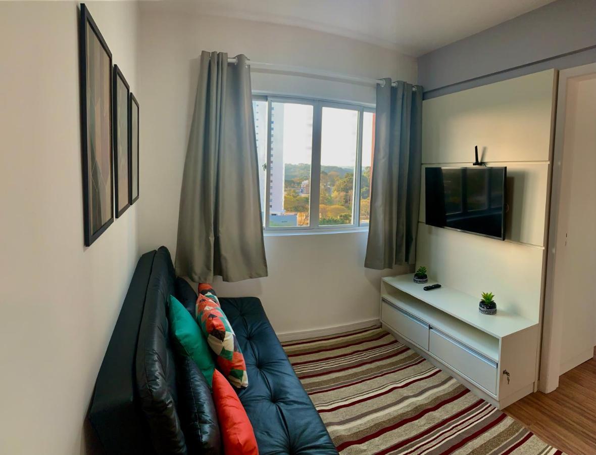 707- Apartamento Encantador, Amplo E Decorado, Quarto, Sala, Cozinha, Mobiliario Moderno, Cozinha Completa Com Utensilios , Excelente Vista Da Cidade E Localizacao Privelegiada No Bairro Bigorrilho Curitiba Bagian luar foto